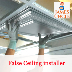 False Ceiling installer Mr. Dipankar Dhar in Jadavpur